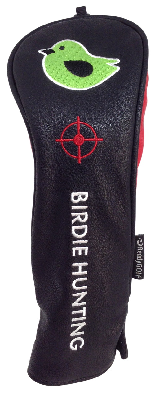 Birdie Hunting Embroidered Hybrid Headcover - Green by ReadyGOLF