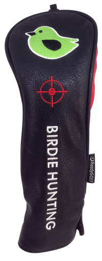 Birdie Hunting Embroidered Hybrid Headcover - Green by ReadyGOLF