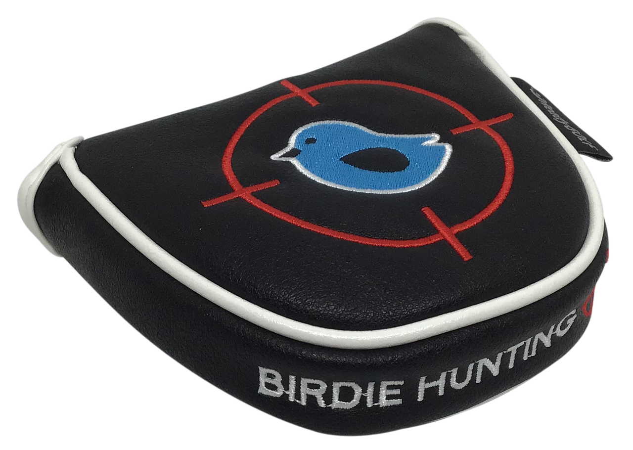Birdie Hunting Embroidered Putter Cover by ReadyGOLF - Mallet (Crosshairs)