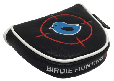 Birdie Hunting Embroidered Putter Cover by ReadyGOLF - Mallet (Crosshairs)