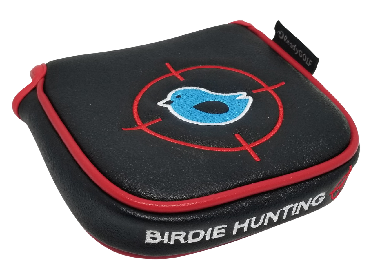 Birdie Hunting (Crosshairs) Embroidered Putter Cover by ReadyGOLF  -  XL Mallet
