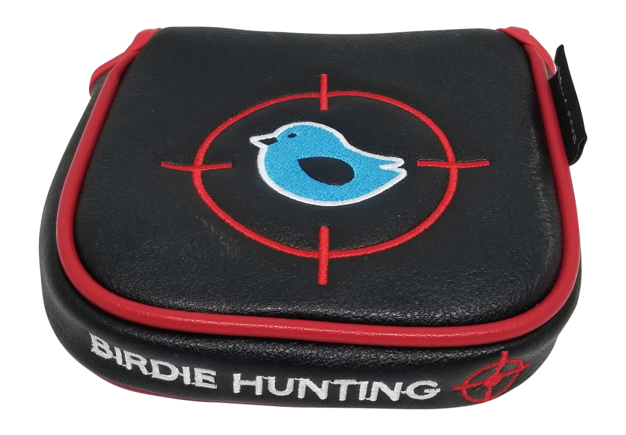 Birdie Hunting (Crosshairs) Embroidered Putter Cover by ReadyGOLF  -  XL Mallet