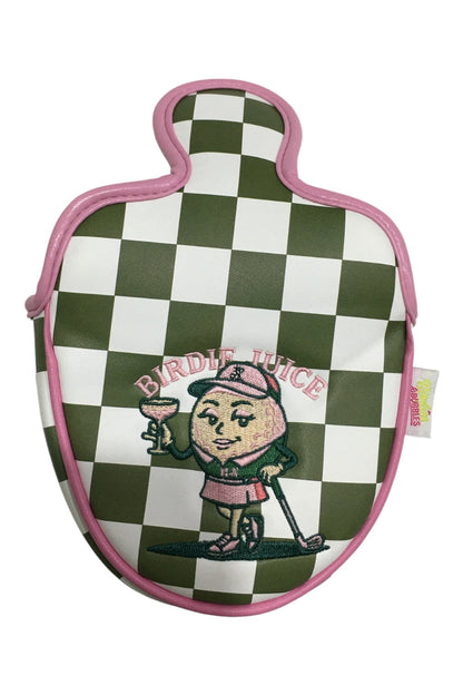 Birdie Juice Putter Cover | Birdies & Bubbles Women’s Golf Headcover