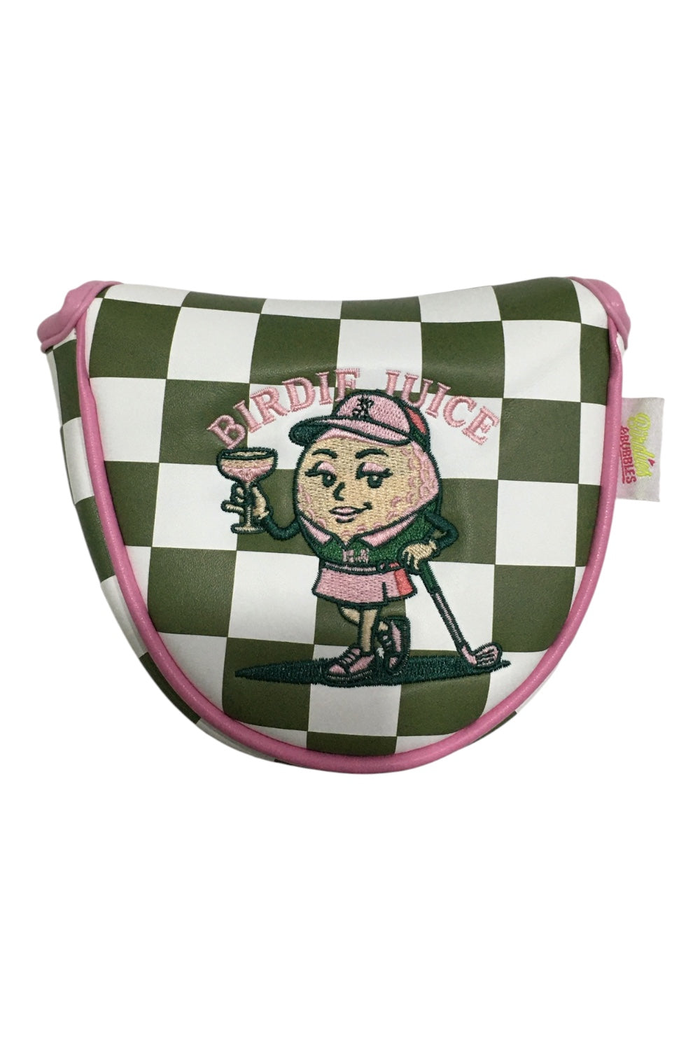 Birdie Juice Putter Cover | Birdies & Bubbles Women’s Golf Headcover