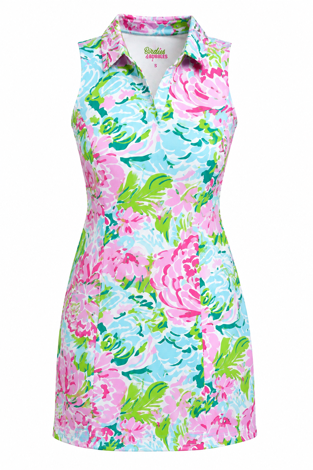 Birdies in Bloom Women’s Golf Dress | Sleeveless Performance Golf Dress
