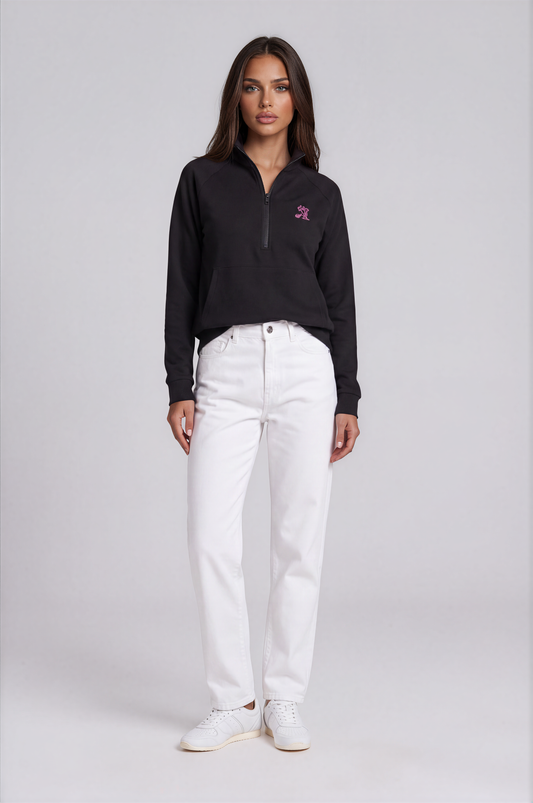 Par-Tee Girl Women's Quarter-Zip Golf Pullover | Performance Golf Layer