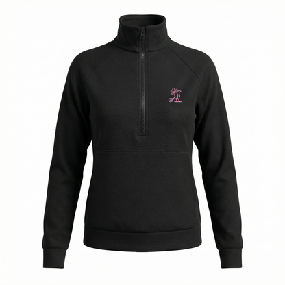 Par-Tee Girl Women's Quarter-Zip Golf Pullover | Performance Golf Layer