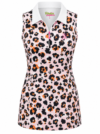 Rosé Roar™ Golf Dress | Sleeveless Performance Golf Dress