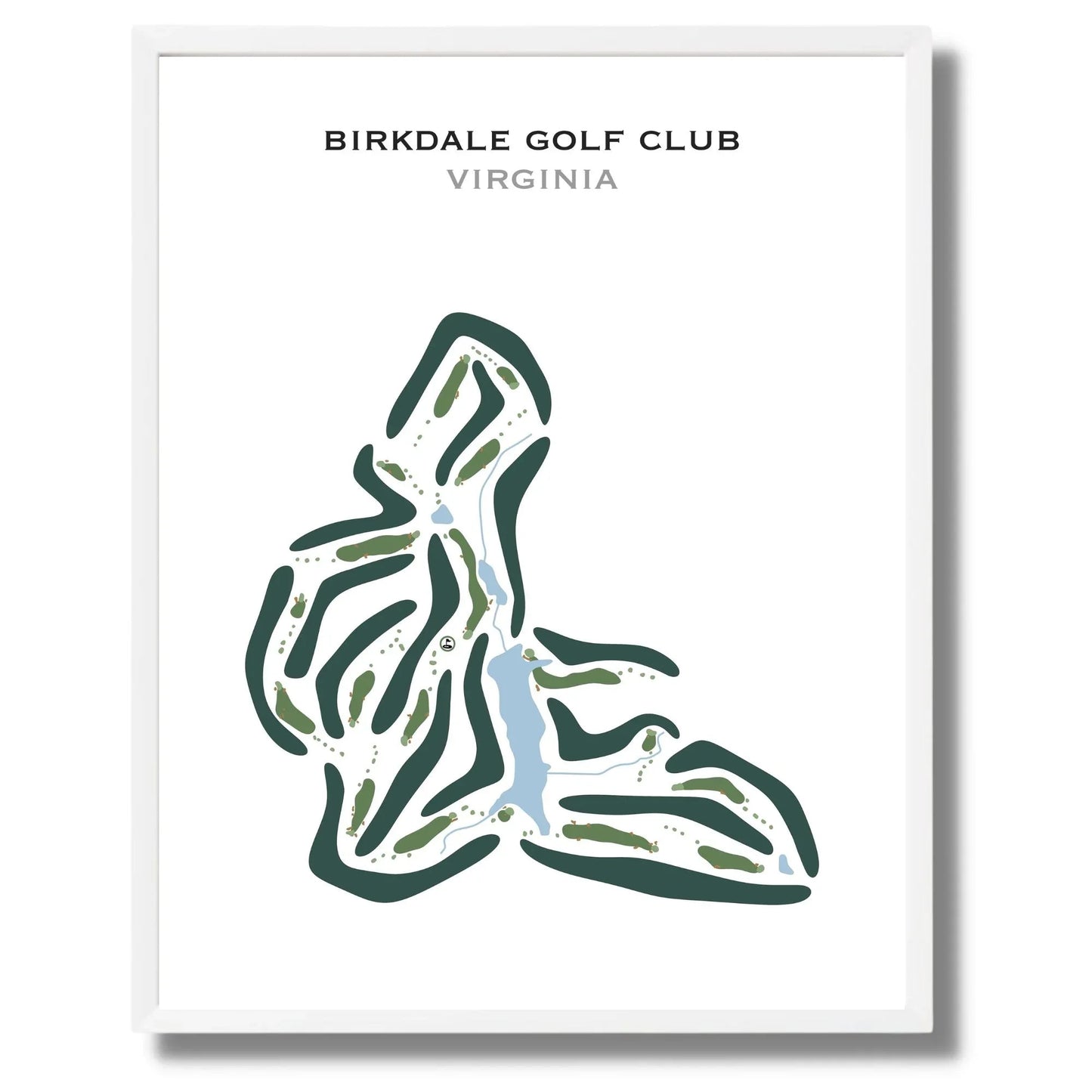 Birkdale Golf Club, Virginia - Printed Golf Courses