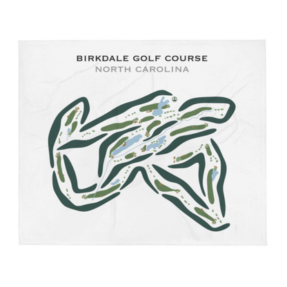 Birkdale Golf Course, North Carolina - Printed Golf Courses