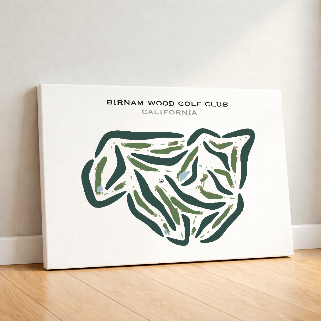 Birnam Wood Golf Club, California - Printed Golf Courses