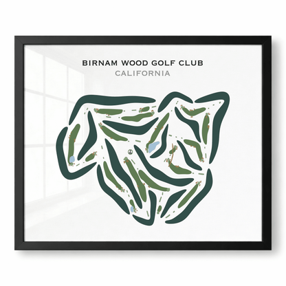 Birnam Wood Golf Club, California - Printed Golf Courses