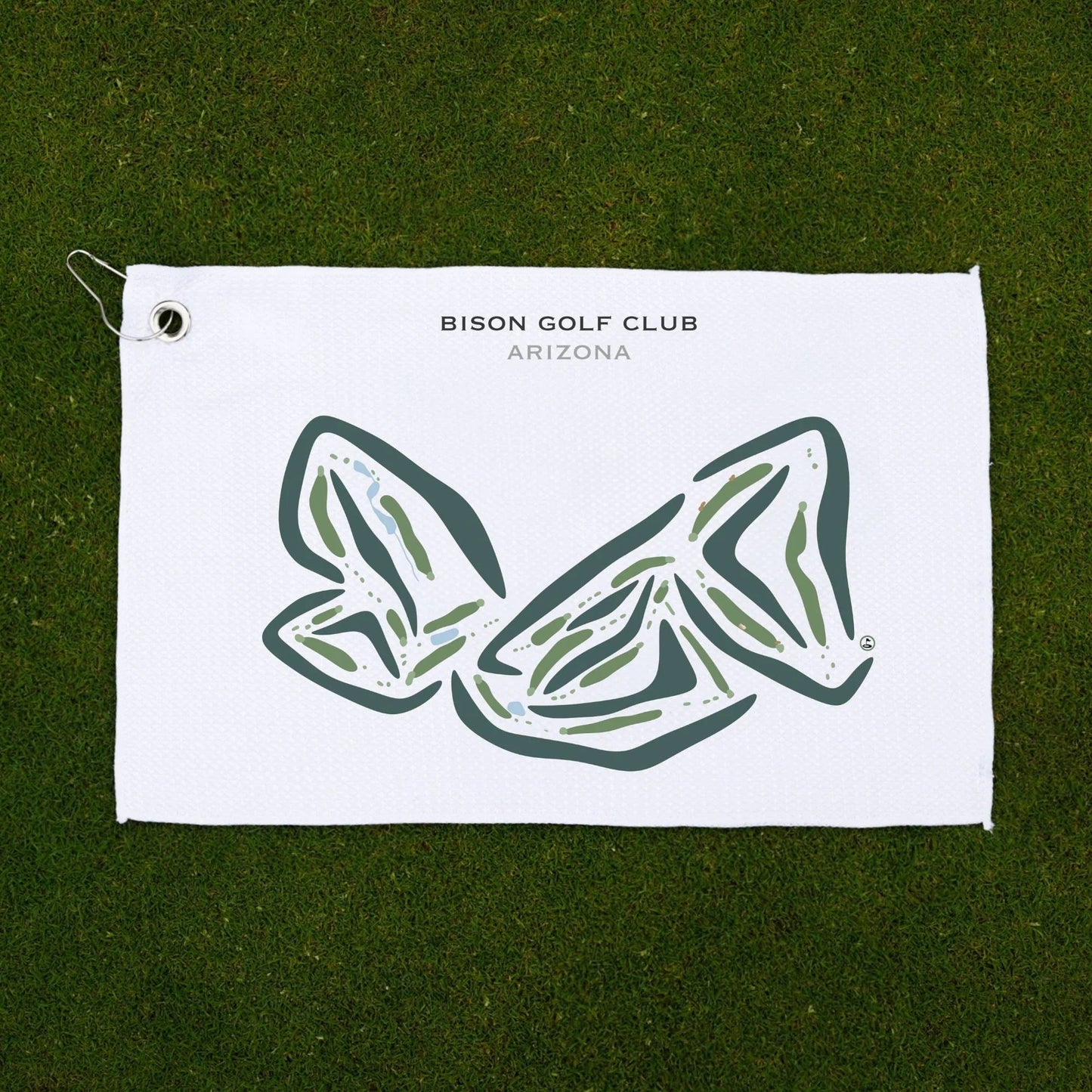 Bison Golf Club, Arizona - Printed Golf Courses