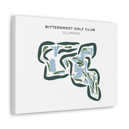 Bittersweet Golf Club, Illinois - Printed Golf Courses