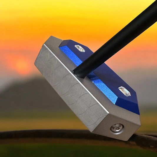 Lombardi Golf Custom Blue Sapphire Mallet Golf Putter - GOLF LEAGUE