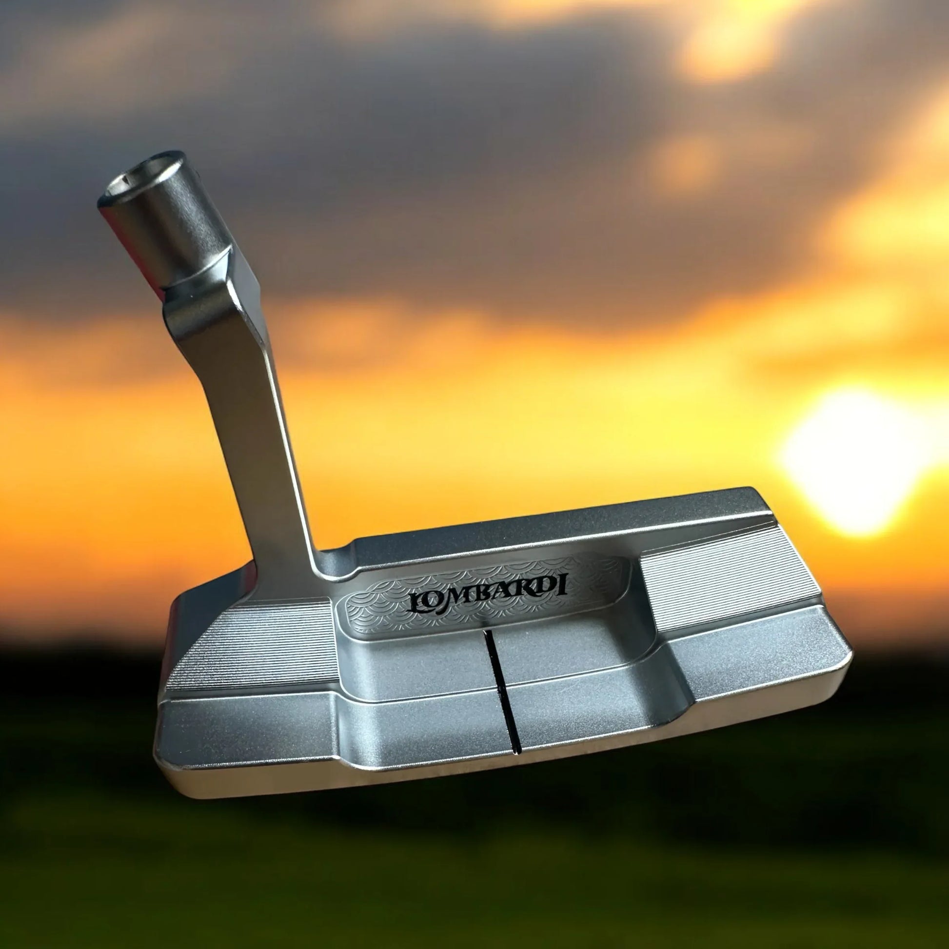 Lombardi Golf Custom Silver Drago Blade Golf Putter - GOLF LEAGUE
