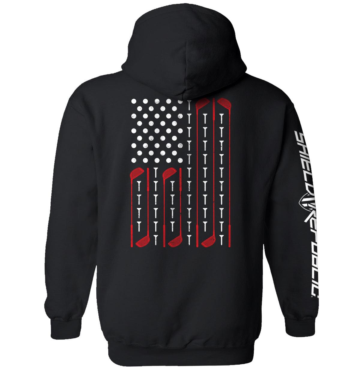 Golf American Flag