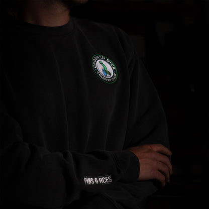 Crooked Dick Crew Neck - Charcoal