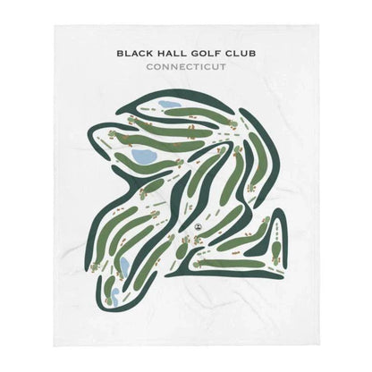 Black Hall Club, Connecticut - Printed Golf Courses