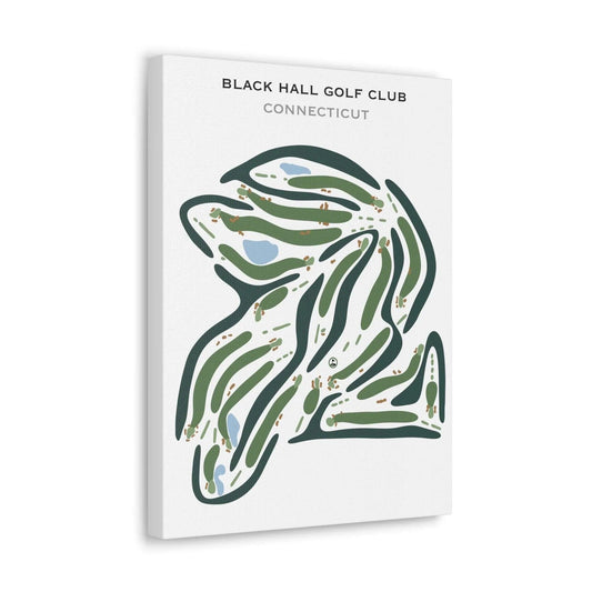Black Hall Club, Connecticut - Printed Golf Courses