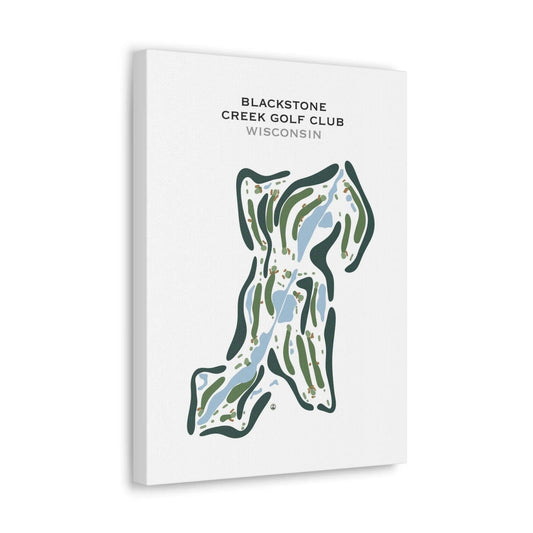 Blackstone Creek Golf Club, Wisconsin - Printed Golf Course
