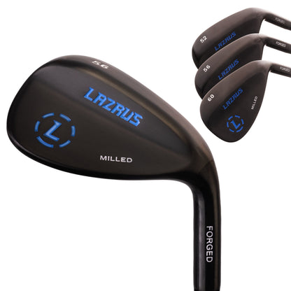 Lazrus Golf 13 pc Set - LAZ2 Driver, 3 Wedges Set, Irons (4-PW), Putter & Bag (optional)