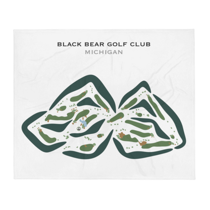 Black Bear Golf Club, Michigan - Printed Golf Courses