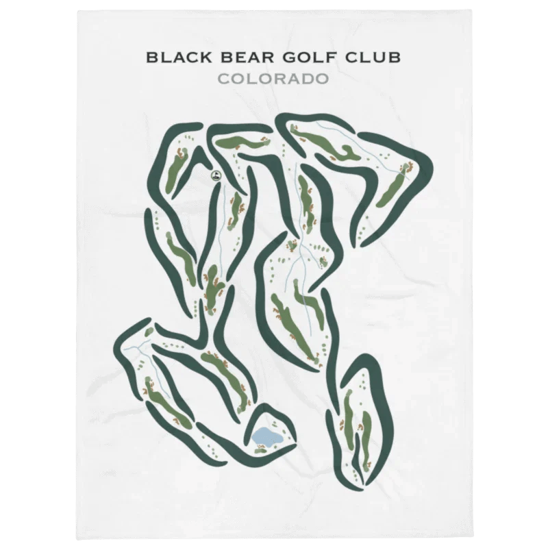 Black Bear Golf Club, Colorado - Printed Golf Courses