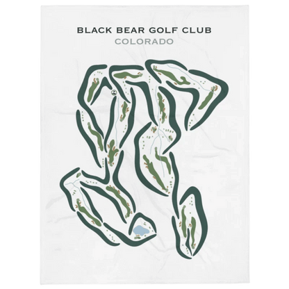 Black Bear Golf Club, Colorado - Printed Golf Courses