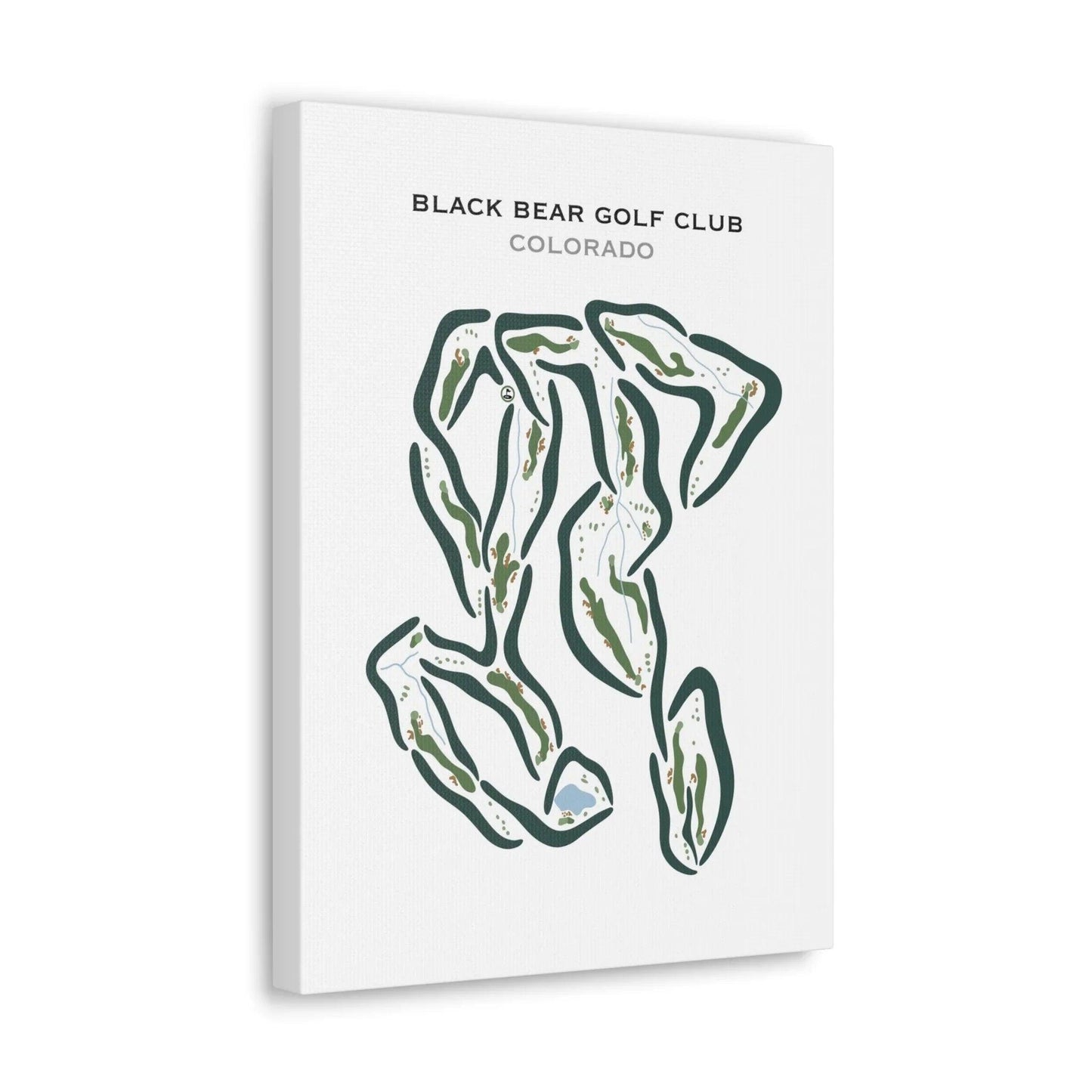 Black Bear Golf Club, Colorado - Printed Golf Courses