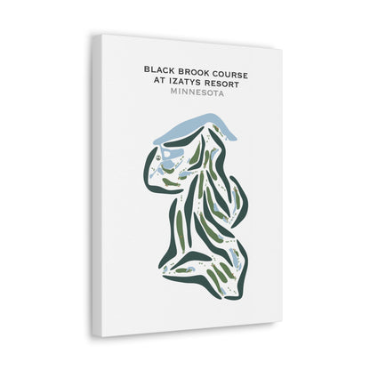Black Brook at Izatys Golf Resort, Minnesota - Printed Golf Courses