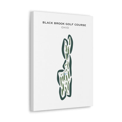 Black Brook Golf Course, Ohio - Printed Golf Courses