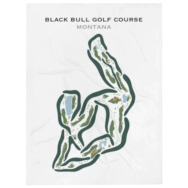 Black Bull Golf Course, Montana - Printed Golf Courses