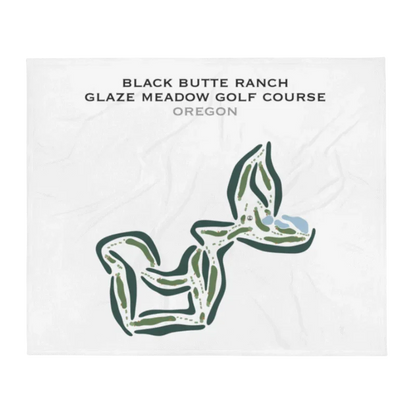 Black Butte Ranch - Glaze Meadow Golf Course, Oregon - Printed Golf Courses