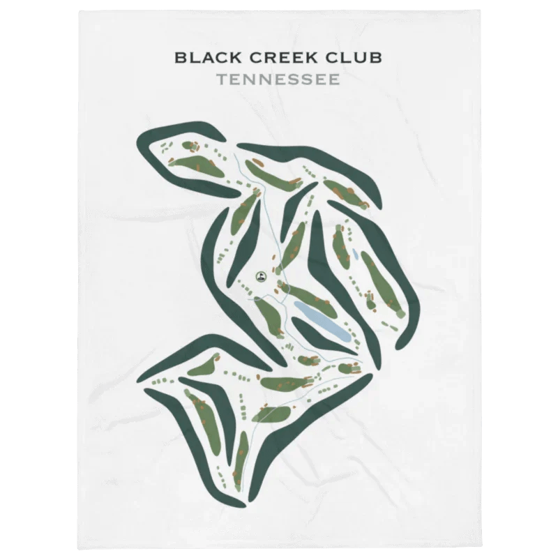 Black Creek Club, Tennessee - Printed Golf Courses