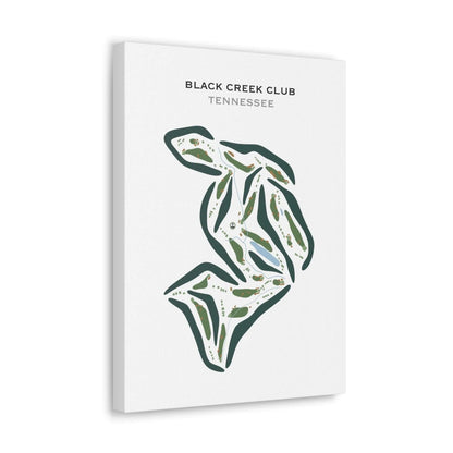 Black Creek Club, Tennessee - Printed Golf Courses