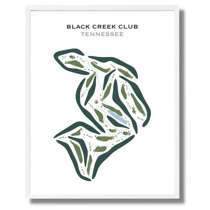 Black Creek Club, Tennessee - Printed Golf Courses