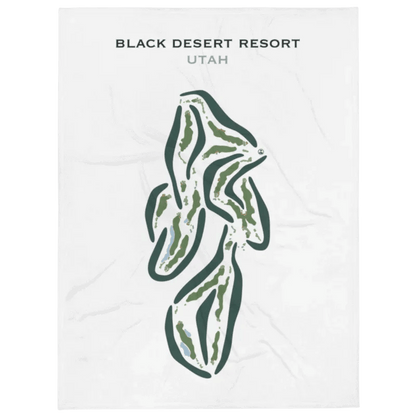 Black Desert Resort, Utah - Printed Golf Course