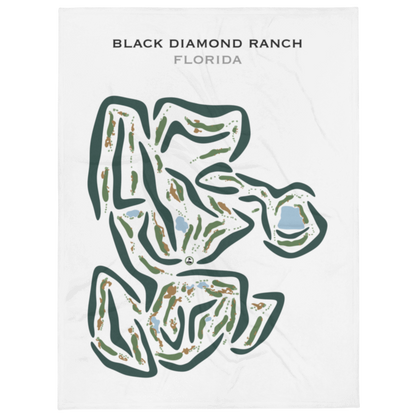 Black Diamond Ranch, Florida - Printed Golf Courses