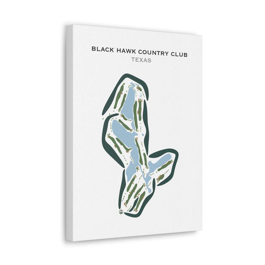 Black Hawk Country Club, Texas - Printed Golf Courses