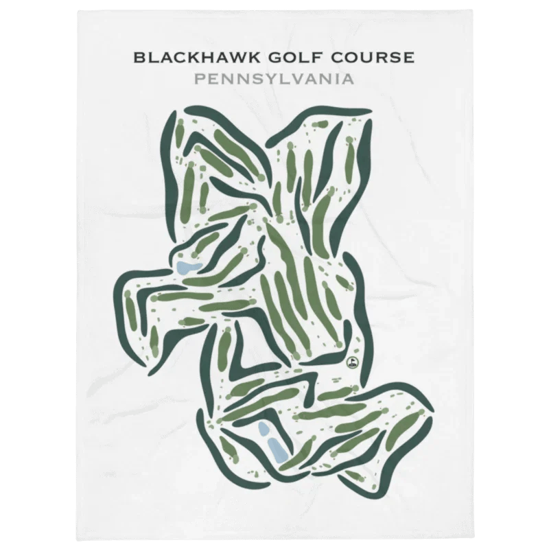 Black Hawk Golf Course, Pennsylvania - Printed Golf Courses