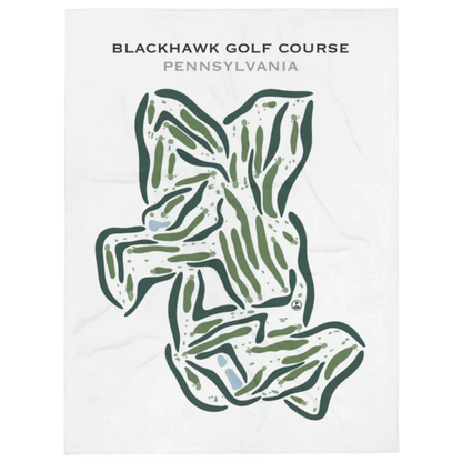 Black Hawk Golf Course, Pennsylvania - Printed Golf Courses