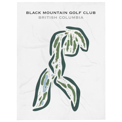 Black Mountain Golf Club, BC, Canada - Printed Golf Courses