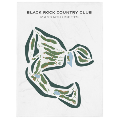 Black Rock Country Club, Massachusetts - Printed Golf Courses