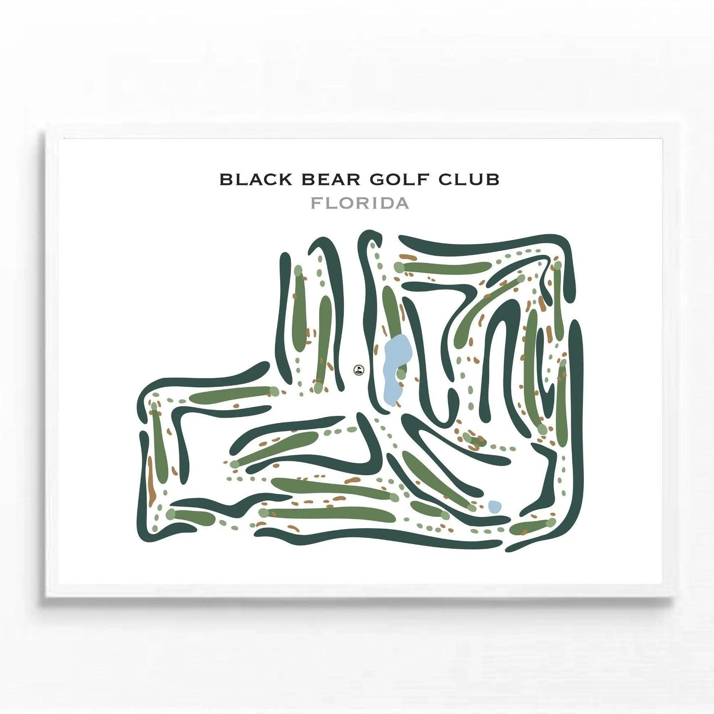 Black Bear Golf Club, Florida - Printed Golf Courses