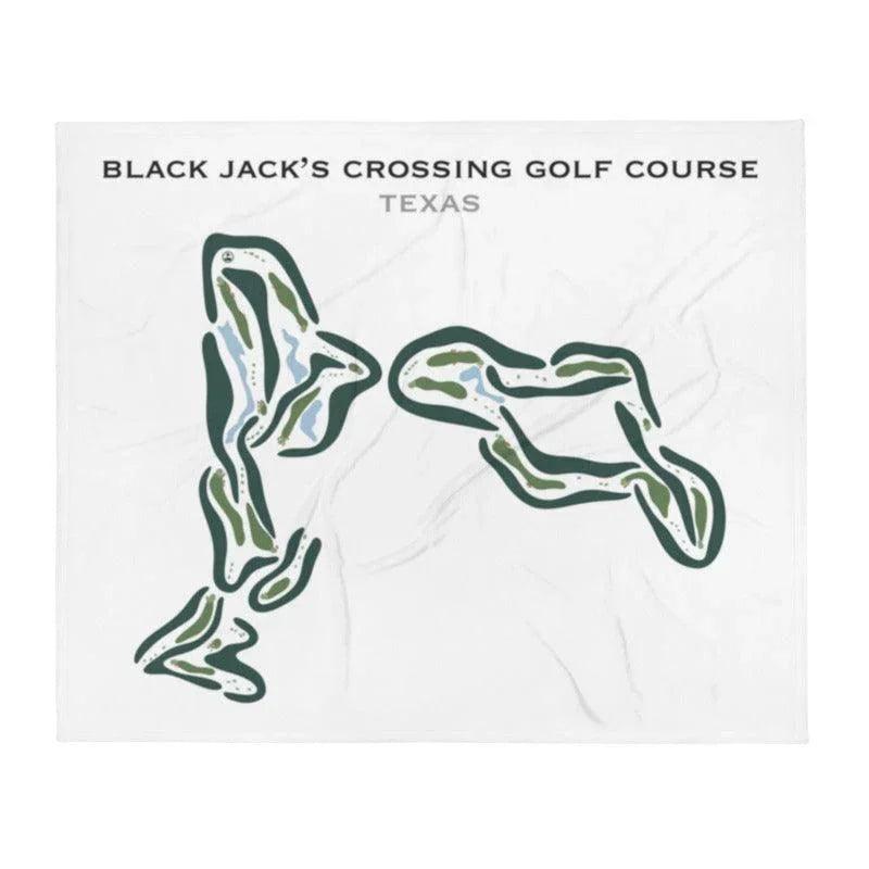 Black Jack's Crossing Golf Course, Texas - Printed Golf Courses