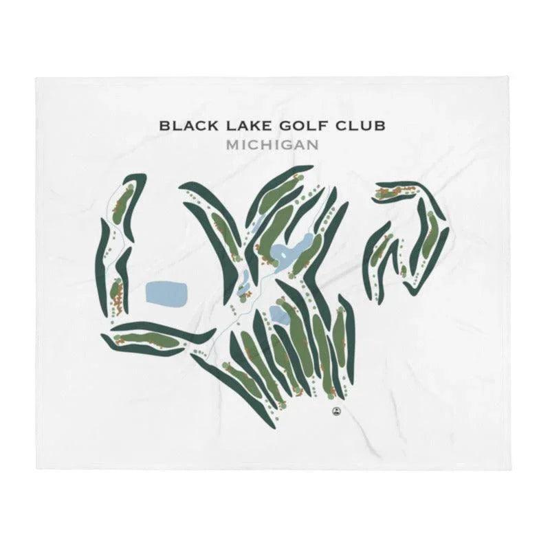 Black Lake Golf Club, Michigan - Printed Golf Courses