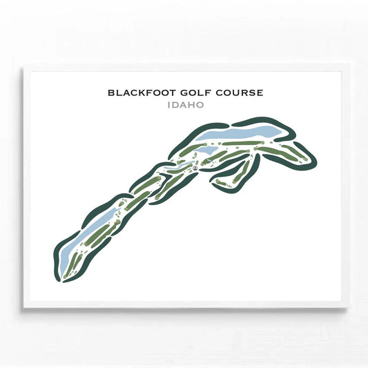 Blackfoot Golf Club, Idaho - Printed Golf Courses