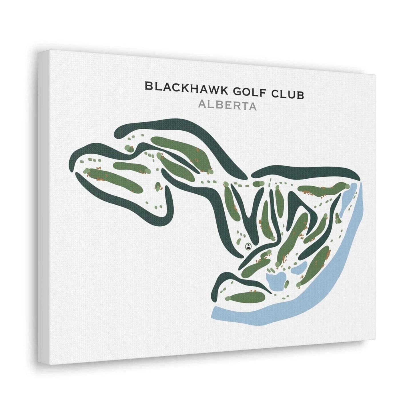 Blackhawk Golf Club, Alberta, Canada - Printed Golf Courses
