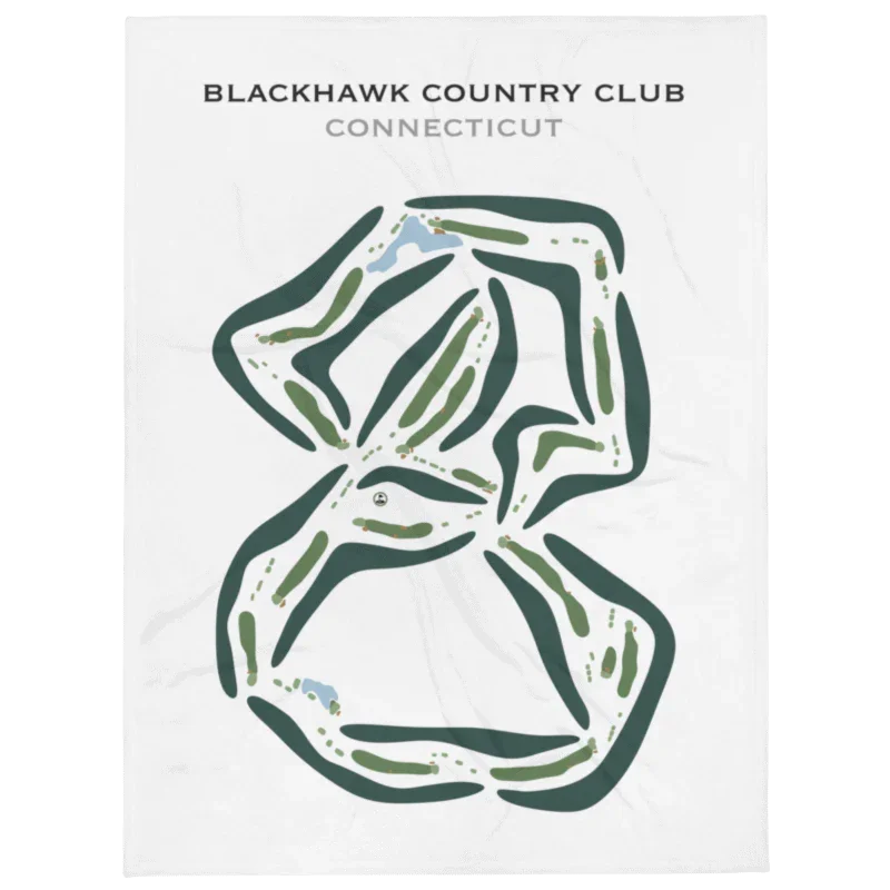Blackhawk Country Club, Connecticut - Printed Golf Courses